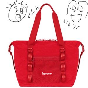 Supreme F/W 20 red tote